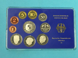 BRD - GERMANIA FEDERALE - 1984 D PROOF - Set Di Monete Divisionali - Mint Sets & Proof Sets