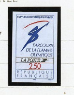 NON DENTELES - N° 2732a -N**-JO - PARCOURS DE LA FLAMME OLYMPIQUE - 1991-2000