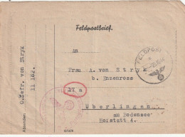 Feldpost - Brief - 1944 - Feldpost 2a Guerra Mondiale
