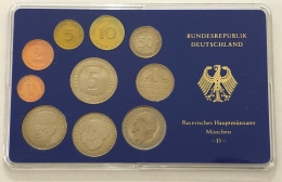 BRD - GERMANIA FEDERALE - 1982 D PROOF - Set Di Monete Divisionali - Mint Sets & Proof Sets