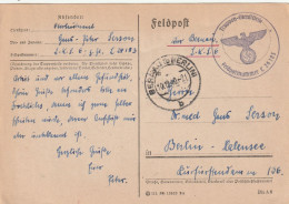 Feldpost - Karte- 1940 - Feldpost 2e Guerre Mondiale