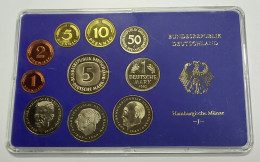 BRD - GERMANIA FEDERALE - 1982 J PROOF - Set Di Monete Divisionali - Mint Sets & Proof Sets