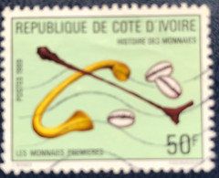 Republique De Côte D'Ivoire - Ivoorkust - C14/27 - 1989 - (°)used - Michel 987 - Les Monnaies Premières - Côte D'Ivoire (1960-...)