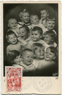 FRANCE CARTE MAXIMUM DU N°312 AIDE AUX ENFANTS DES CHOMEURS AVEC OBLITERATION LA VILLA-MAGENTA 9-7-37 MARNE - 1930-1939