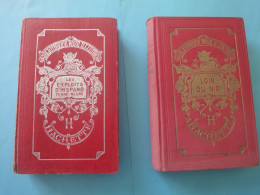 Lot De 2 Livres Anciens-Bibliothèque Rose Illustrée - Paquete De Libros