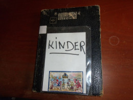 Album KINDER Avec Divers Notices De Montages , Vendu Avec OU Sans Album (BPZ)             T191 - Handleidingen