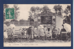 CPA Guignol Marionnettes Circulé Cirque Circus Cabourg - Cirque