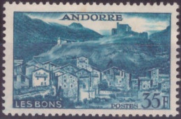 Andorra Francese 1955 35Fr MNH/** Vedere Scansione - Neufs