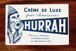 Buvard Ancien " Crème De Luxe HURRAH " - Shoes