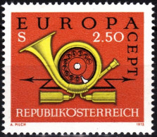 AUSTRIA 1973 EUROPA. Single, MNH - 1973