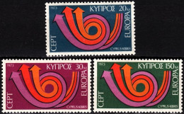 CYPRUS 1973 EUROPA. Complete Set, MNH - 1973