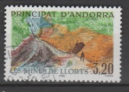 ANDORRA CORREO FRANCES Nº  386 ESTE SELLO O SIMILAR USADO O MATASELLADO DE PRIMER DIA (C.U ) - Usati