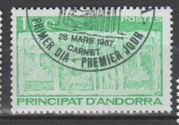 ANDORRA CORREO FRANCES Nº  356 SELLO USADO O MATASELLADO DE PRIMER DIA (C.N ) - Used Stamps