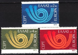 GREECE 1973 EUROPA. Complete Set, MNH - 1973