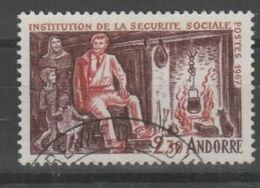 ANDORRA C. FRANCES ESTE  SELLO O SIMILAR USADO CON UN BONITO MATA SELLOS (C.U) - Used Stamps