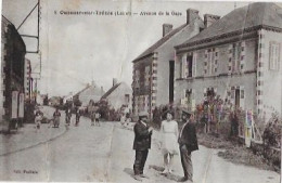 CPA OUZOUER Sur TREZEE Avenue De La Gare - Ouzouer Sur Loire