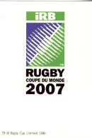Carte Postale Coupe Du Monde De Rugby 2007 - Rugby