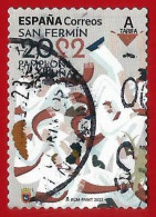 España. Spain. 2022. Edifil # 5589. Fiestas Populares. San Fermin - Used Stamps
