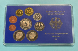 BRD - GERMANIA FEDERALE - 1976 D PROOF - Set Di Monete Divisionali - Mint Sets & Proof Sets