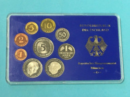 BRD - GERMANIA FEDERALE - 1975 D PROOF - Set Di Monete Divisionali - Sets De Acuñados &  Sets De Pruebas