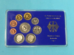 BRD - GERMANIA FEDERALE - 1975 G PROOF - Set Di Monete Divisionali - Mint Sets & Proof Sets