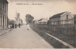 78 - ACHERES - Rue Des Genières - Acheres