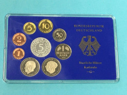 BRD - GERMANIA FEDERALE - 1974 G PROOF - Set Di Monete Divisionali - Mint Sets & Proof Sets
