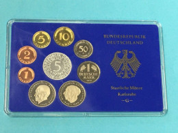 BRD - GERMANIA FEDERALE - 1974 G PROOF - Set Di Monete Divisionali - Sets De Acuñados &  Sets De Pruebas