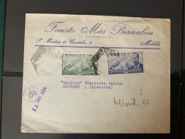 Melilla A Munich. Alemania. Correo Aereo. - Lettres & Documents