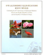 Trinidad & Tobago 40th Anniversary Diplomatic Relations China - Trinidad & Tobago (1962-...)