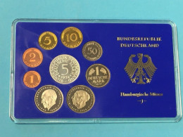 BRD - GERMANIA FEDERALE - 1974 J PROOF - Set Di Monete Divisionali - Ongebruikte Sets & Proefsets