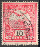 Gyulafehérvár Alba Iulia POSTMARK 1910 ROMANIA Transylvania Hungary Erdély Alba Fehér County KuK TURUL 10 F - Transilvania