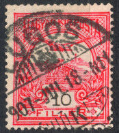 Lugos Lugoj POSTMARK 1907 ROMANIA Transylvania Hungary Erdély Temes Timiș County TURUL 10 F - Transilvania