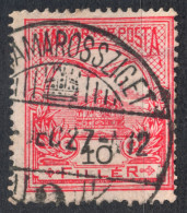 Máramarossziget Sighetu Marmației POSTMARK 1910 ROMANIA Transylvania Hungary Erdély Máramaros Maramureș County TURUL 10f - Transilvania