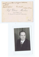 VITTORIO MACCHIORO (Trieste 1880 - Roma 1958 ) ARCHEOLOGIA / STUDIOSO DEL MONDO ANTICO - AUTOGRAFO + FOTO (18316) - Personajes Historicos