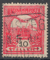 Postal Agency Garamszeg Hronsek POSTMARK 1910 SLOVAKIA Hungary Zólyom Zvolen County TURUL 10f KuK - Otros & Sin Clasificación