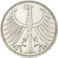 Monnaie, République Fédérale Allemande, 5 Mark, 1971, Hambourg, SUP, Argent - 5 Marcos