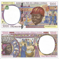 CAS CHAD 5000 Francs 1999. UNC - Centraal-Afrikaanse Staten