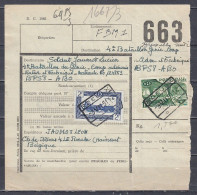 Vrachtbrief Met Stempel ROEULX - Documentos & Fragmentos