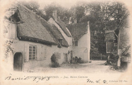 28 Jouy Maison Commune CPA Cachet Jouy 1903 - Jouy