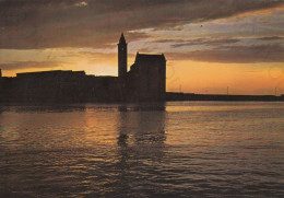 CARTOLINA  TRANI,PUGLIA-IL DUOMO-MEMORIA,CULTURA,RELIGIONE,IMPERO ROMANO,CRISTIANESIMO,BELLA ITALIA,VIAGGIATA 1981 - Trani