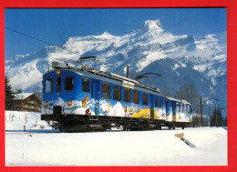 ZWZ-16  Rame Ancienne Chemin De Fer Aigle-Sépey-Diablerets  Train Nostalgie  Trans Ormonan   Baudat Sans Numéro - Aigle