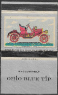 U.S.A MAXWELL 1911 OLD CAR  Phillumeny MATCHBOX   1955 OHIO BLUE TIP MATCH CO. WADSWORTH OHIO  10 X 5.5 CM - Zündholzschachteletiketten