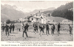 Militaria - La Famille Du Rameau D'olivier N°53 - Jeux De Tonneau De Croquet Marin Offert Aux Soldats Malades D'AROSA - Guerre 1914-18