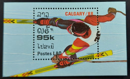 LAOS LAO JO HIVER CALGARY 88 SKY 1988 - Invierno 1988: Calgary