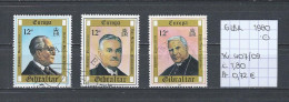 (TJ) Europa CEPT 1980 - Gibraltar YT 407/09 (gest./obl./used) - 1980