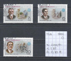 (TJ) Europa CEPT 1980 - Turkije YT 2279/81 (gest./obl./used) - 1980