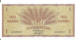 FINLANDE 1 MARKKA 1963 XF+ P 98 - Finlandia