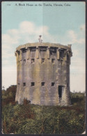 POS-1839 CUBA POSTCARD CIRCA 1920 INDEPENDENCE SPANISH BLOCK TOWER TROTCHA . - Cuba