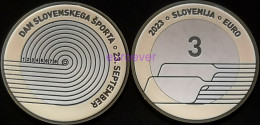 3 Euro Gedenkmünze 2023 - Slowenien / Slovenia - Tag Des Slowenischen Sports PP Proof - Eslovenia